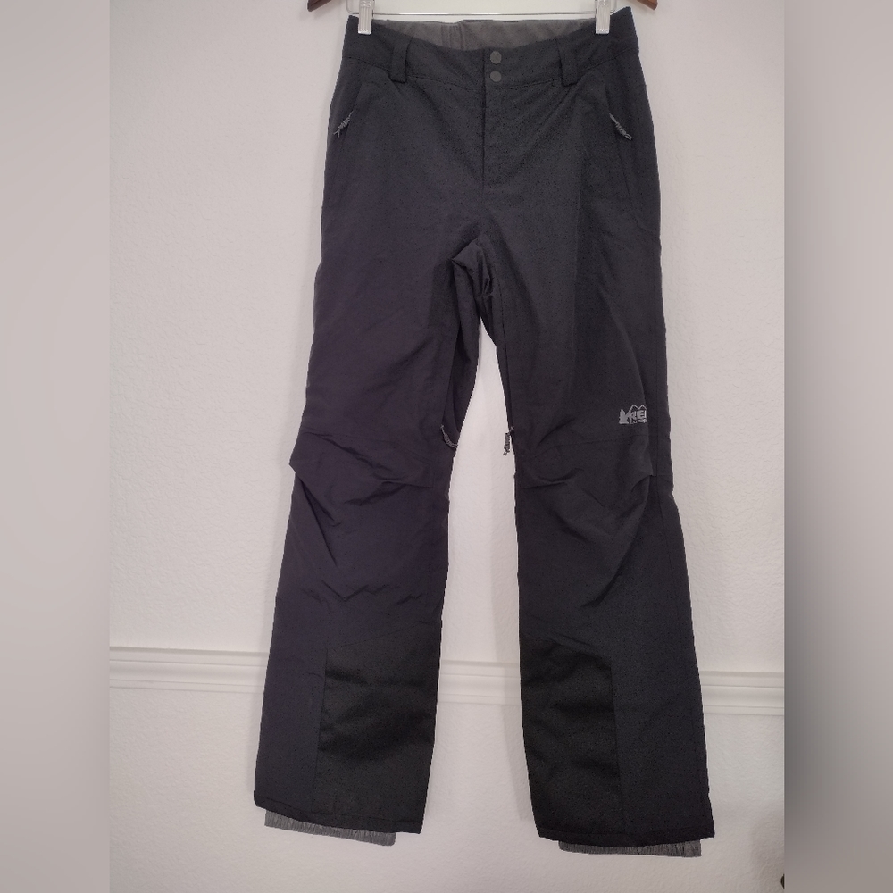 REI COOP Peak 2l Powderbound Insulated Black Snow Pants Size XS